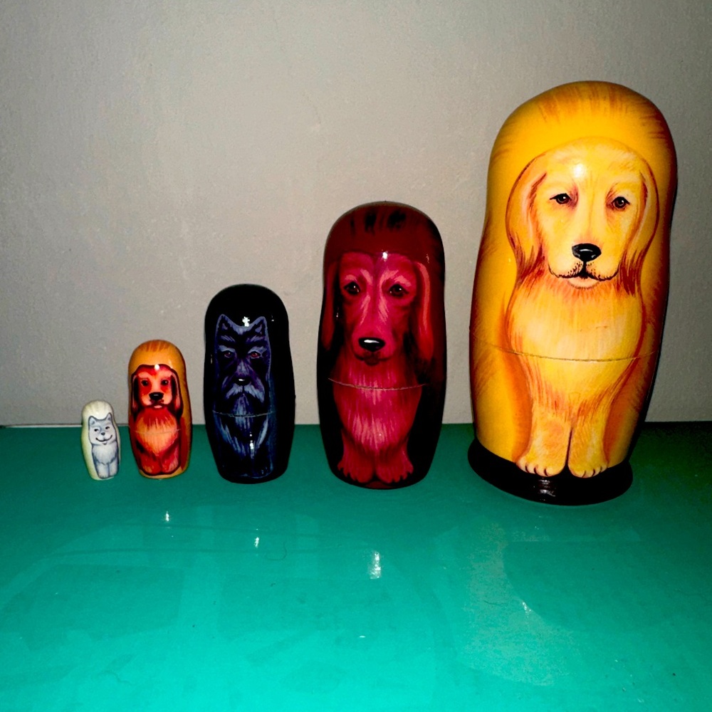 Antique Russian Nesting Dolls